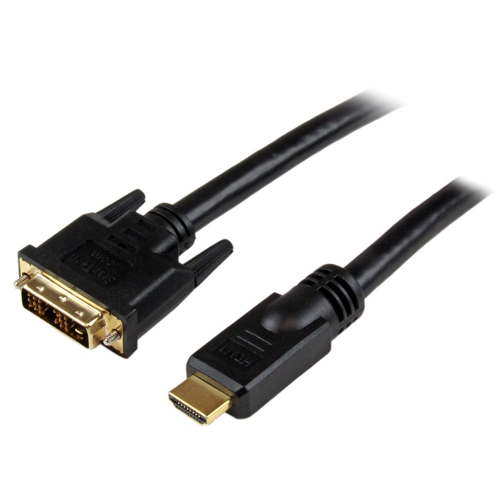 StarTech.com ディスプレイ変換ケーブル/HDMI - DVI-D/9.1m/HDMIオス・DVIオス