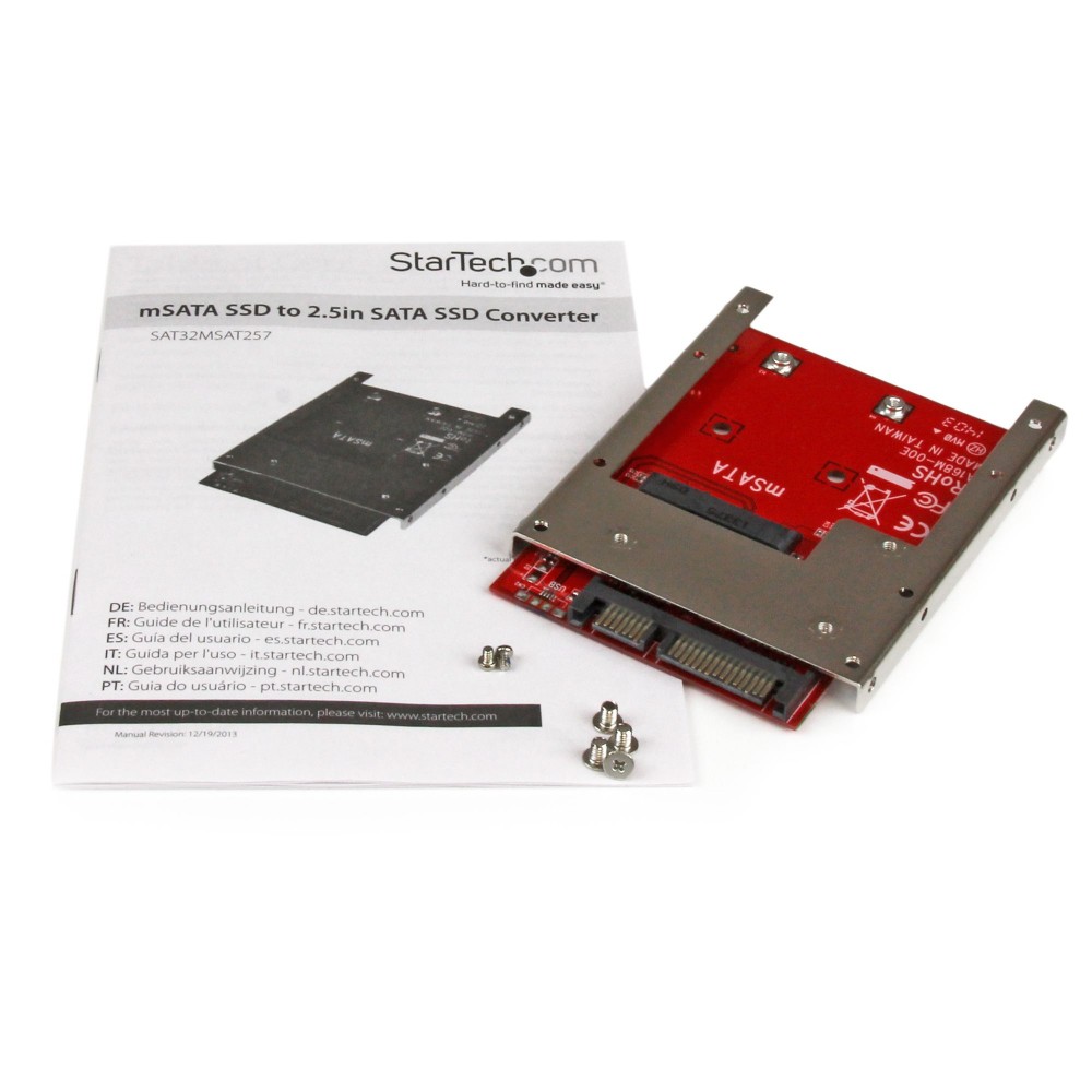 StarTech.com Dual-Slot M.2 to SATA Adapter - M.2 SATA Adapter for 2,5  Drive Bay - M.2 Adapter - M.2 SSD Adapter - M.2 - S322M225R - Storage  Mounts & Enclosures - CDW.ca