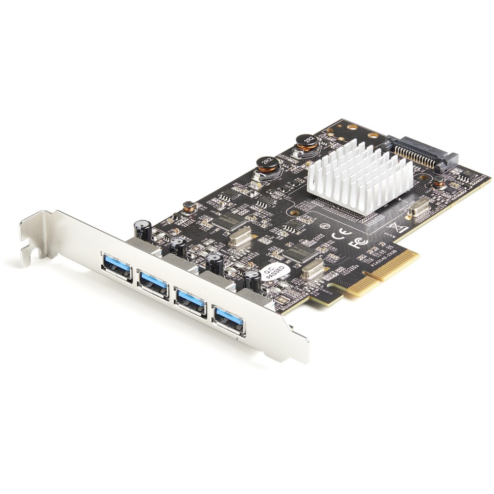 StarTech.com 4ポートUSB-A増設PCI Expressインターフェースカード/4つのポートで20Gbpsを共有/USB 3.1 Gen 2(USB Gen 2)準拠PCIe拡張カード SoftBank公式