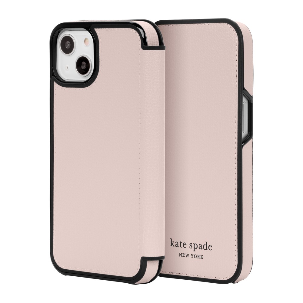 【アウトレット】kate spade ケイトスペード スマホケース 手帳型 iPhone13 ピンク 2021 KSNY Folio Case ...