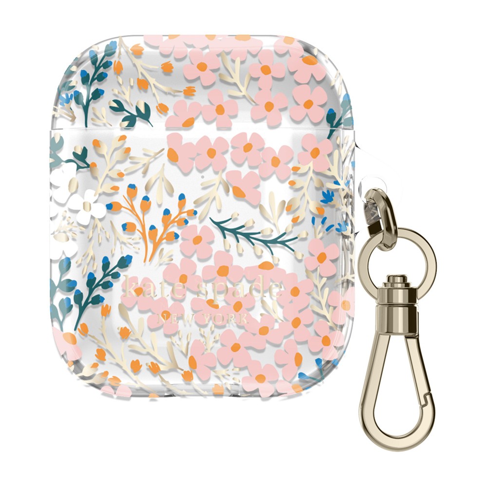 kate spade ケイトスペード AirPods エアーポッズ ケース 花柄 KSNY Protective AirPods Case Multi Floral Rose Pacific Green