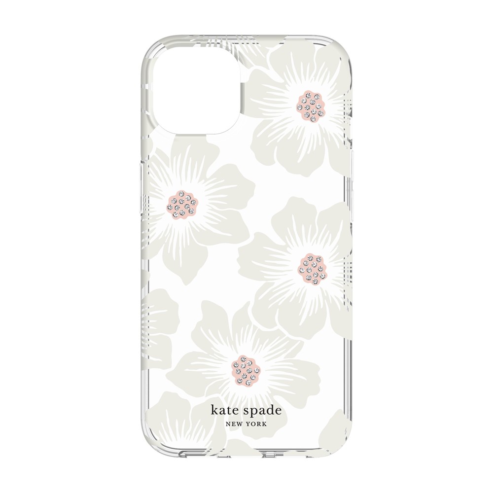 アウトレット】kate spade ケイトスペード スマホケース ハード ケース iPhone13 花柄 クリア 2021 KSNY  Protective Case Hollyhock Floral Clear Cream | スマート家電／IoTを進めるならトレテク公式通販サイト