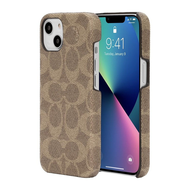 アウトレット】 iPhone13 COACH コーチ Coach柄 2021 Slim Wrap 