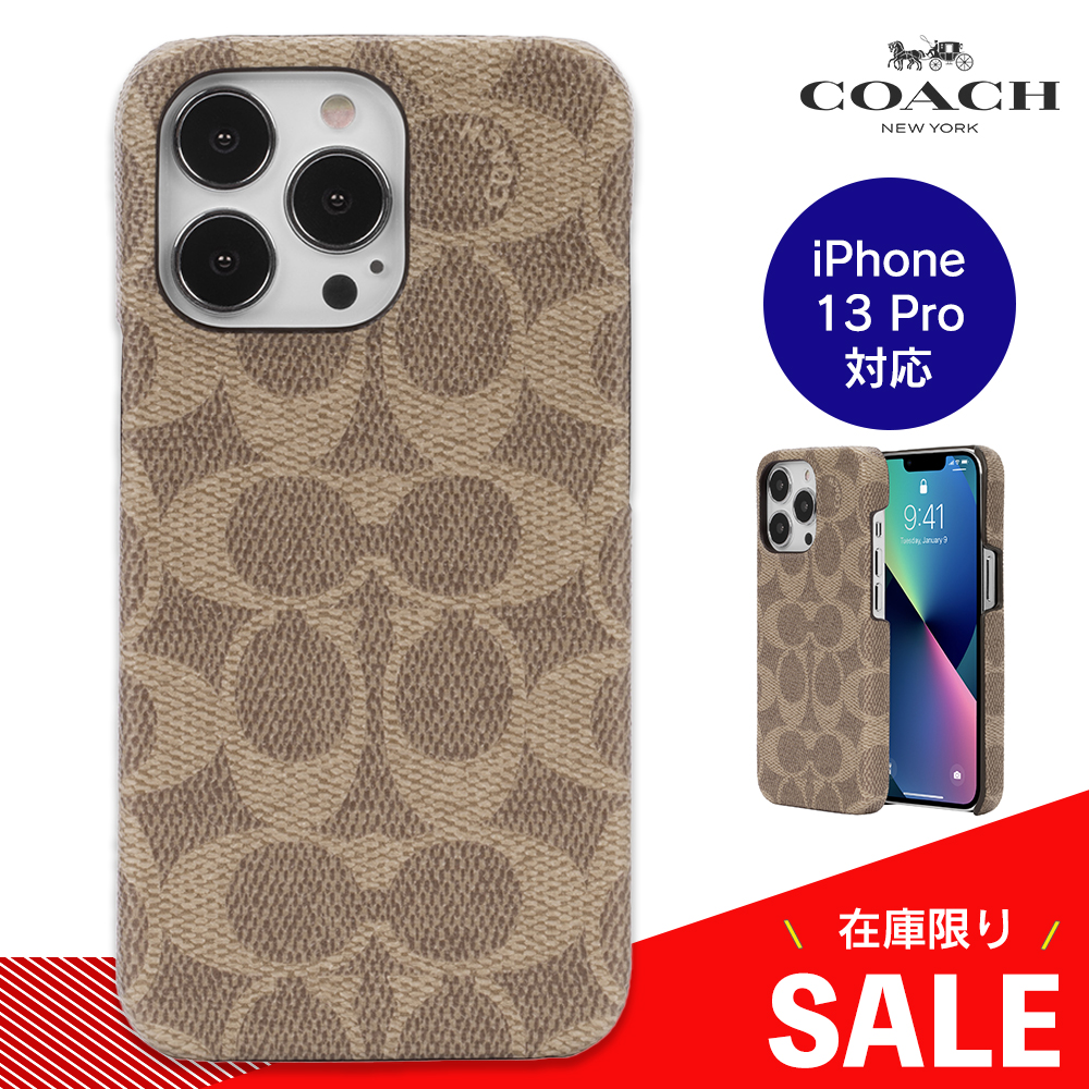 正規店新品 COACH - コーチ COACH iPhone13 pro 対応ケースの通販 by