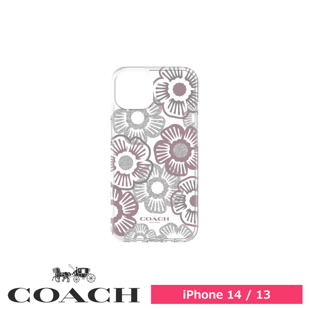 COACH コーチ iPhone 14 / iPhone 13 Coach Protective Case - Tea