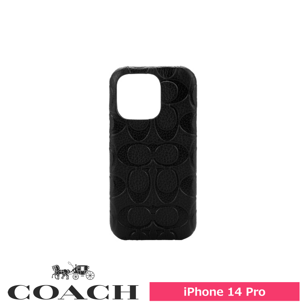 COACH コーチ iPhone 14 Pro Coach Protective Case - Signature C 