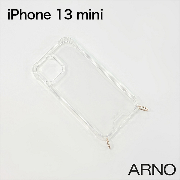iPhone 13 mini ARNO New Basic Clear Case（アルノ ニュー ベーシック クリア ケース） ケース単品 N03-CS-IP13MINI スマホショルダーケース