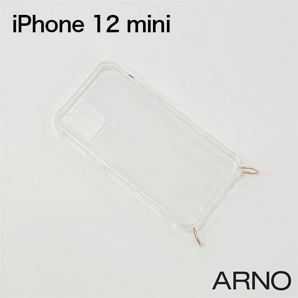 iPhone 12 mini ARNO New Basic Clear Case（アルノ ニュー ベーシック クリア ケース） ケース単品 N03-CS-IP12MINI スマホショルダーケース
