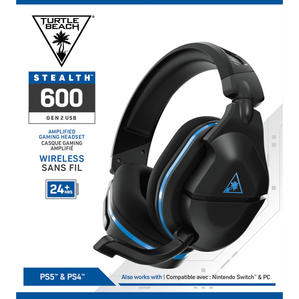 TURTLE BEACH タートルビーチ Stealth 600 Gen USB PS ブラック ゲーミングヘッドセット TBS-3176-01  【公式】トレテク！ソフトバンクセレクション オンラインショップ SoftBank SELECTION