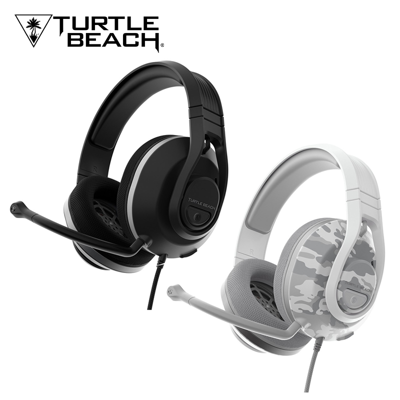 Turtle Beach タートルビーチ Recon 500 有線マルチプラットフォームゲーミングヘッドセット ブラック 60mmドライバー 国内正規品 TBS-6400-01