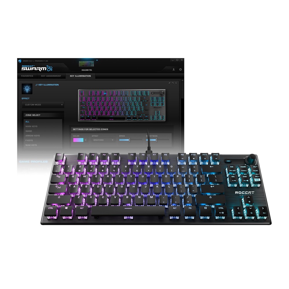 ROCCAT ロキャット Vulcan TKL コンパクトメカニカル RGB ゲーミング