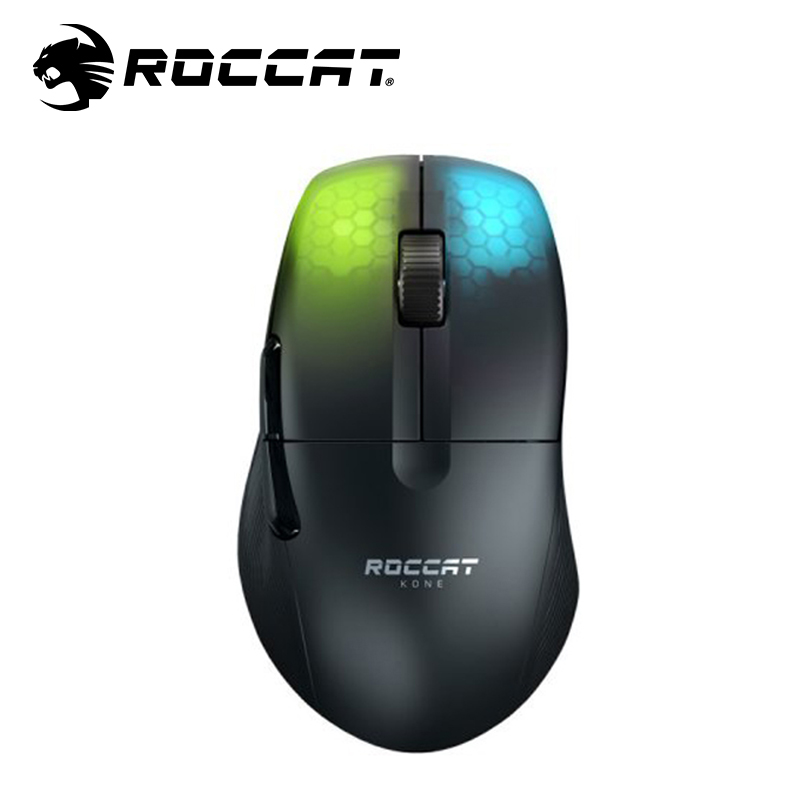 ROCCAT ロキャット KONE Pro Air ワイヤレスゲーミングマウス  ブラック ROC-11-410-01