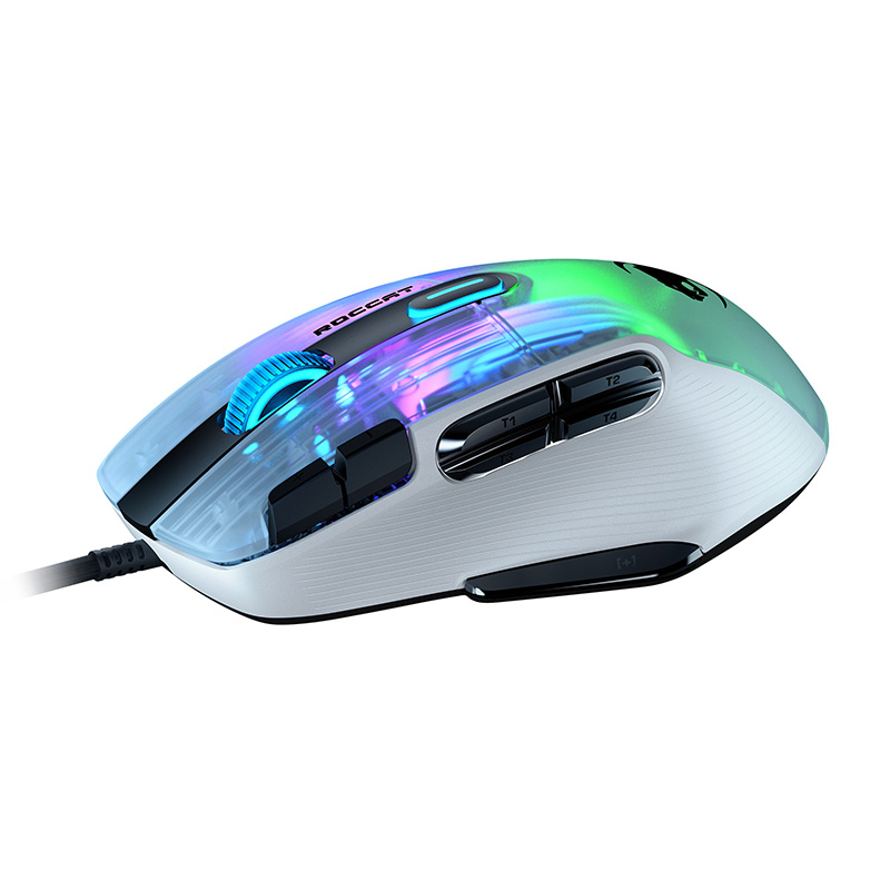 Roccat Kone XP アークティックホワイト エルゴノミック 3D RGB 