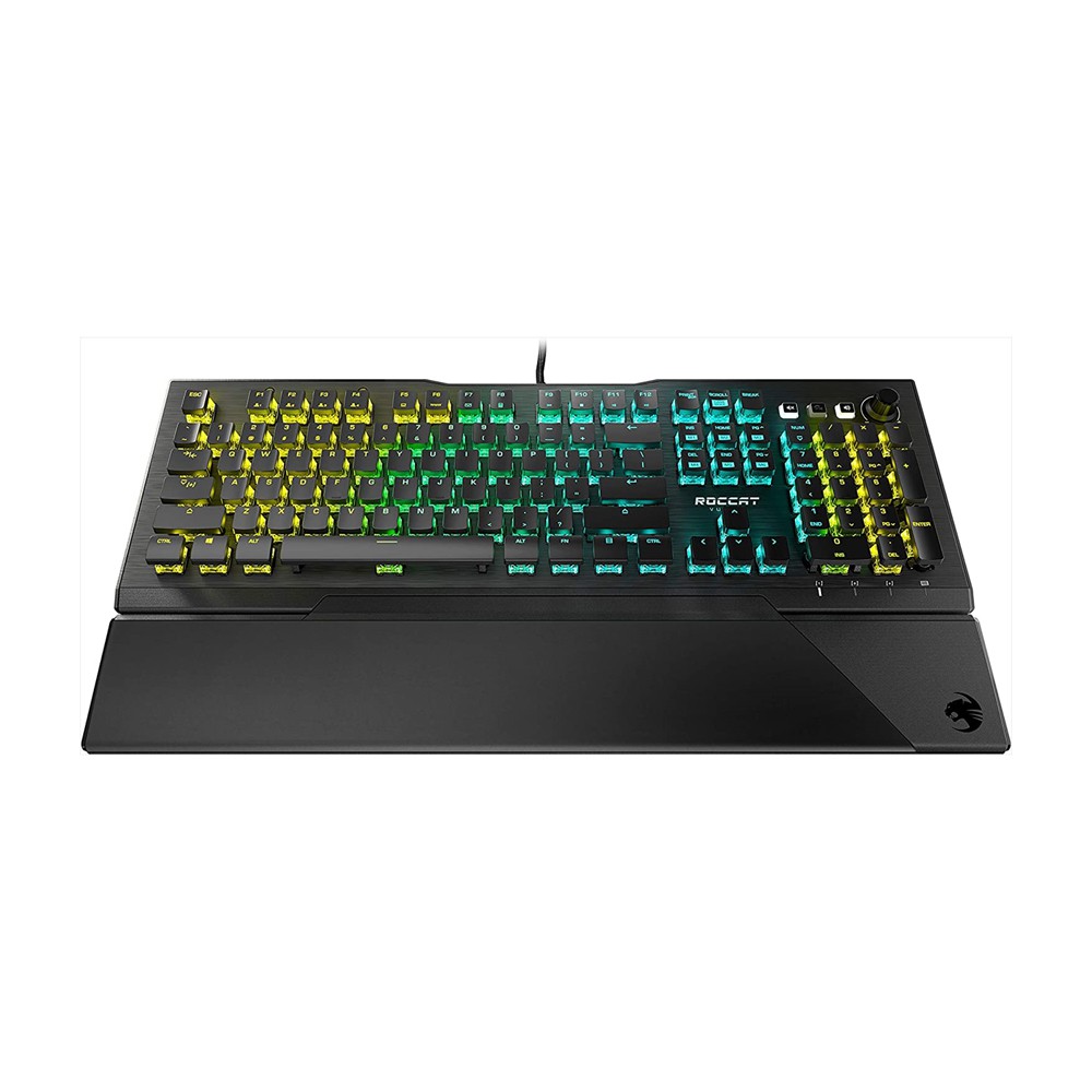 ROCCAT VULCAN Pro 光学 RGB ゲーミングキーボード フルサイズ US英語配列 静音 リニア(オプティカル)