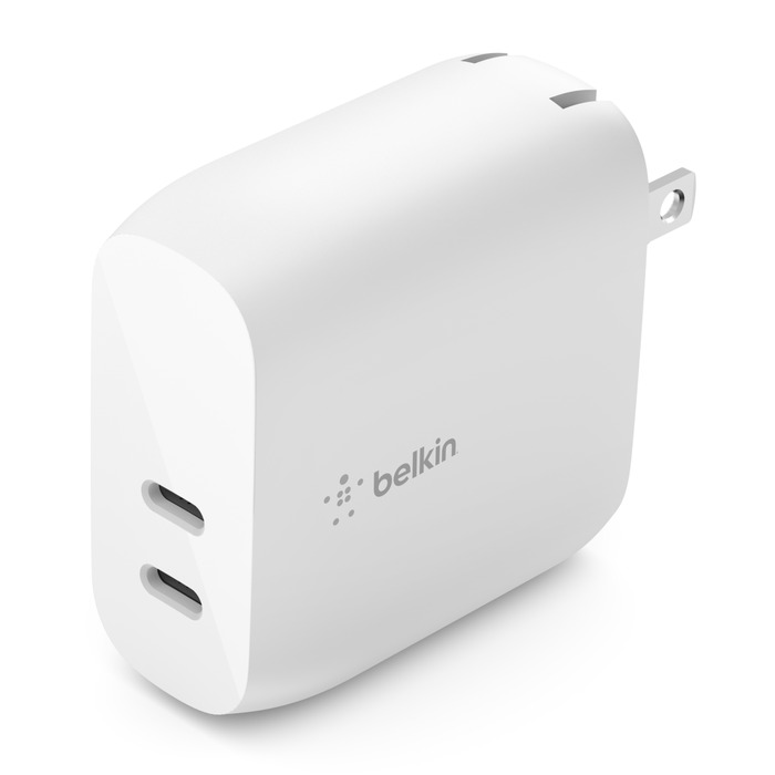 BELKIN 2ポート合計40W出力 PD3.0認証 急速充電デュアルUSB-C充電器