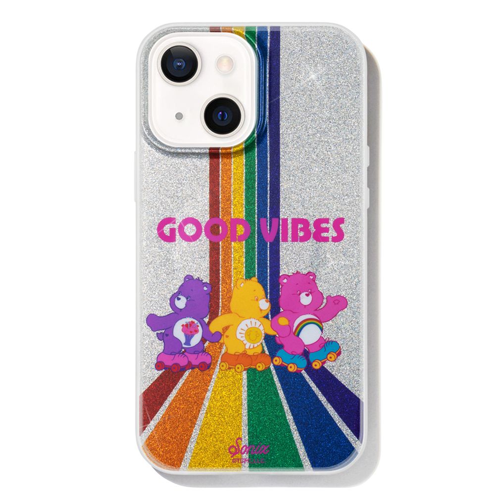 【SALE】Sonix ソニックス スマホケース スマホ ケース TPU iPhone13 ホワイト 抗菌 2021 CareBears Good Vibes Pride Magsafe Antimicrobial Case ケアベア