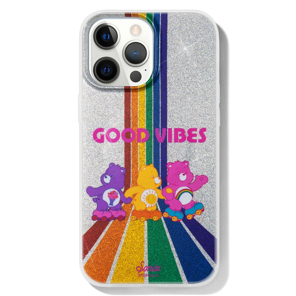 【SALE】Sonix ソニックス スマホケース スマホ ケース TPU iPhone13ProMax ホワイト 抗菌 2021 CareBears Good Vibes Pride Magsafe Antimicrobial Case ケアベア