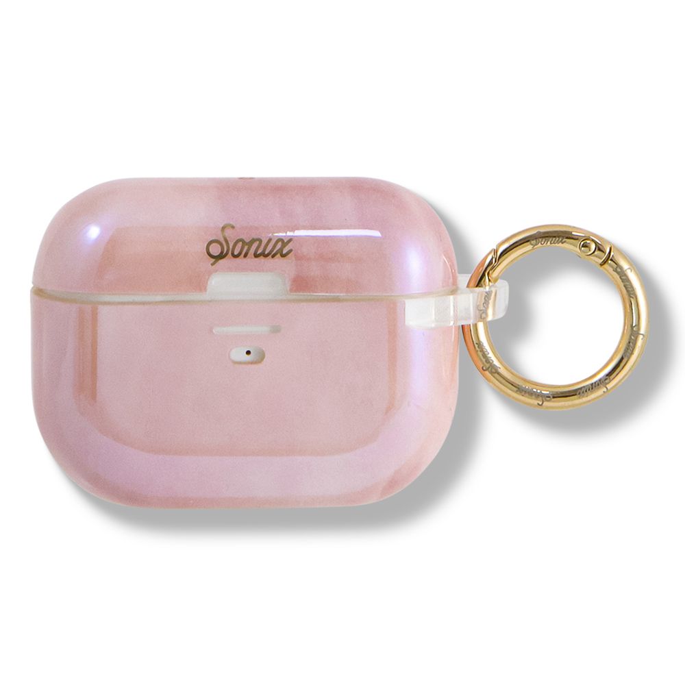 【SALE】Sonix ソニックス AirPods pro エアーポッズ プロ ケース TPU ピンク 抗菌 2021 Mother of Pearl AIRPODS CASES Magsafe対応