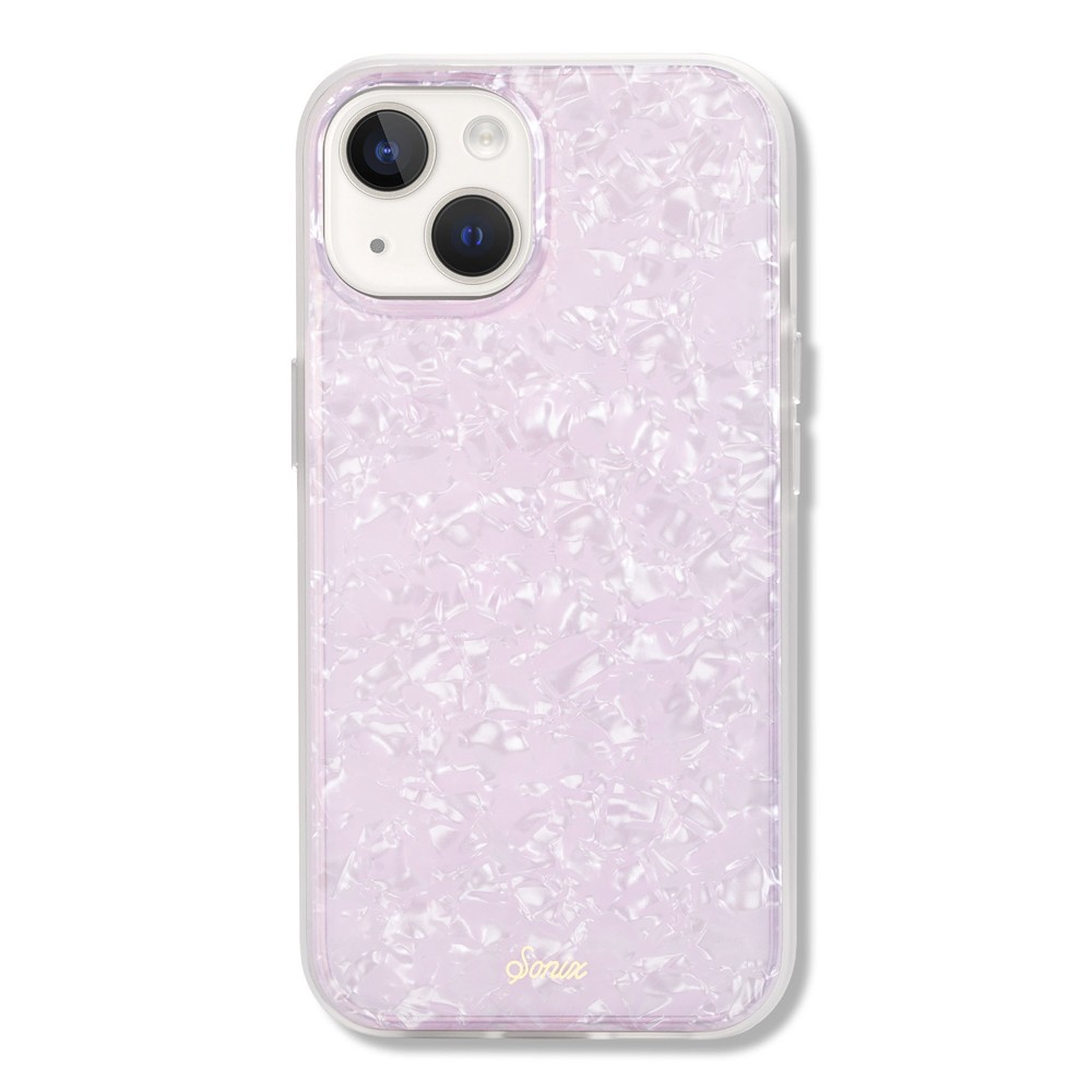 【アウトレット】Sonix ソニックス  iPhone 14 抗菌ケース　Pink Pearl Tort