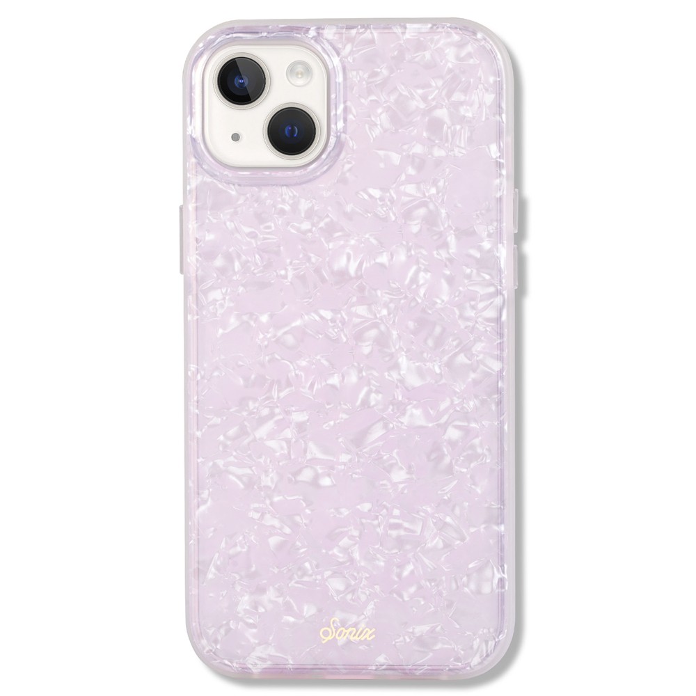 Sonix ソニックス  iPhone 14 Plus 抗菌ケース　Pink Pearl Tort