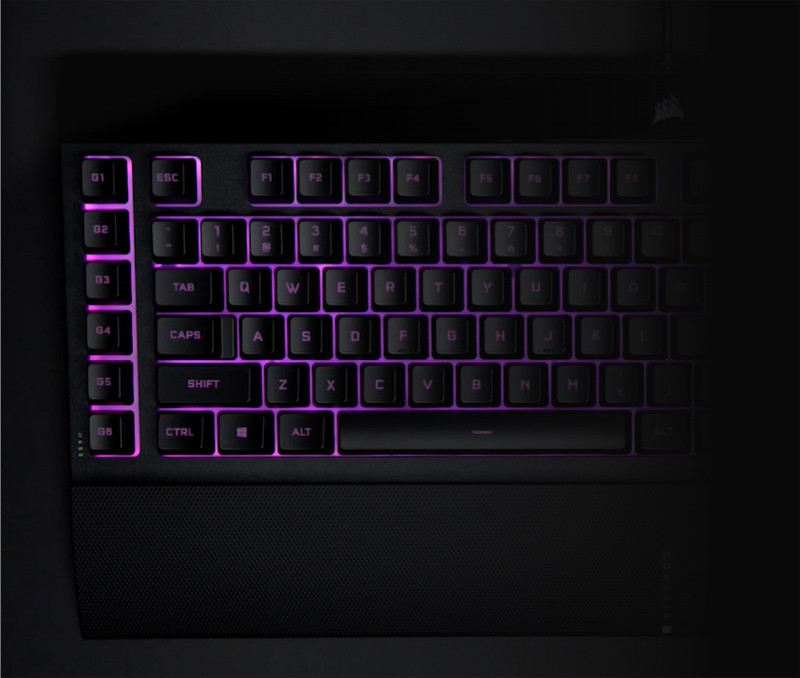 コルセア CORSAIR K55 RGB PRO ゲーミングキーボードバックライト RGB