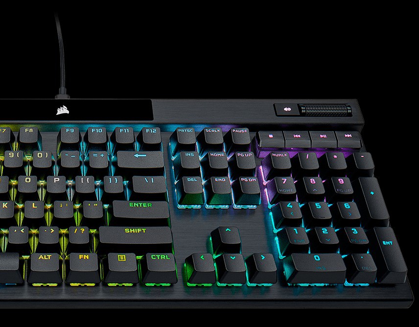 コルセア CORSAIR K70 RGB TKL 光学メカニカルゲーミングキーボード