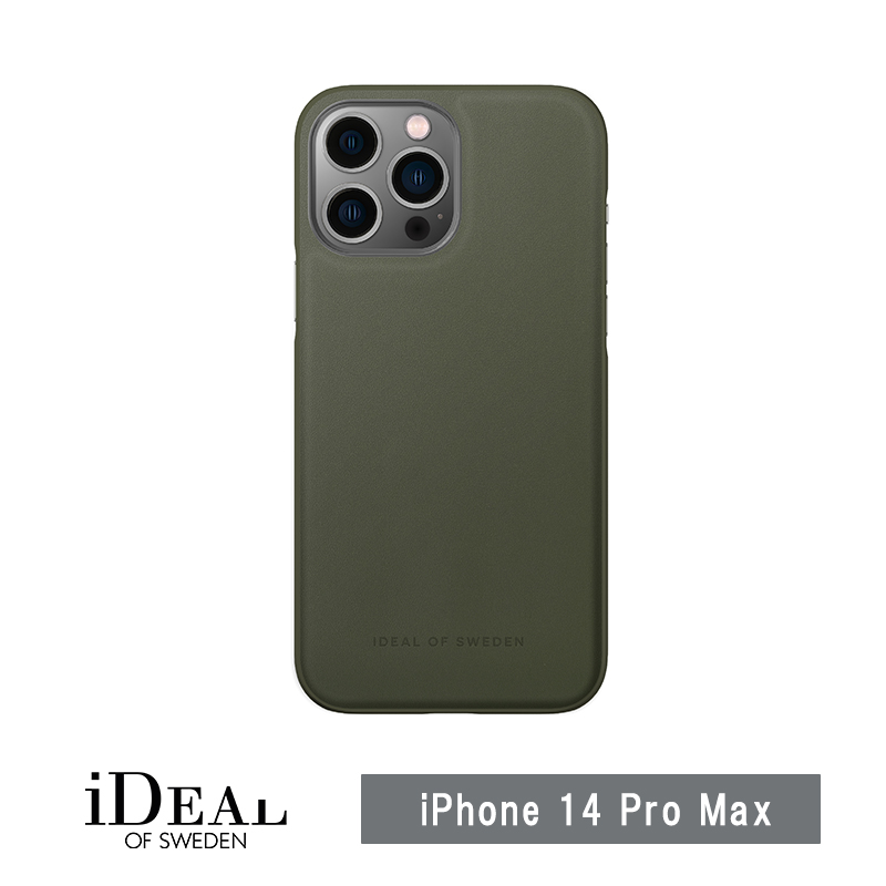 【アウトレット】iDeal of Sweden アイディールオブスウェーデン iPhone 14 Pro Max Atelier Case Intense Khaki