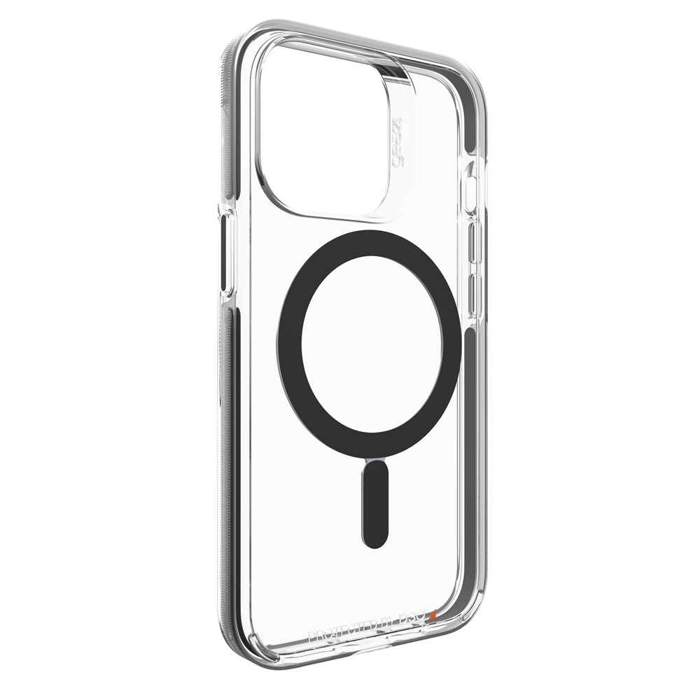 Gear4 スマホケース ハード ケース iPhone13Pro プラスチック クリア ブラック 2021 Santa Cruz Snap BLK  MagSafe対応 MagSafe対応 ワイヤレス充電可 SoftBank公式 iPhone/スマートフォンアクセサリーオンラインショップ