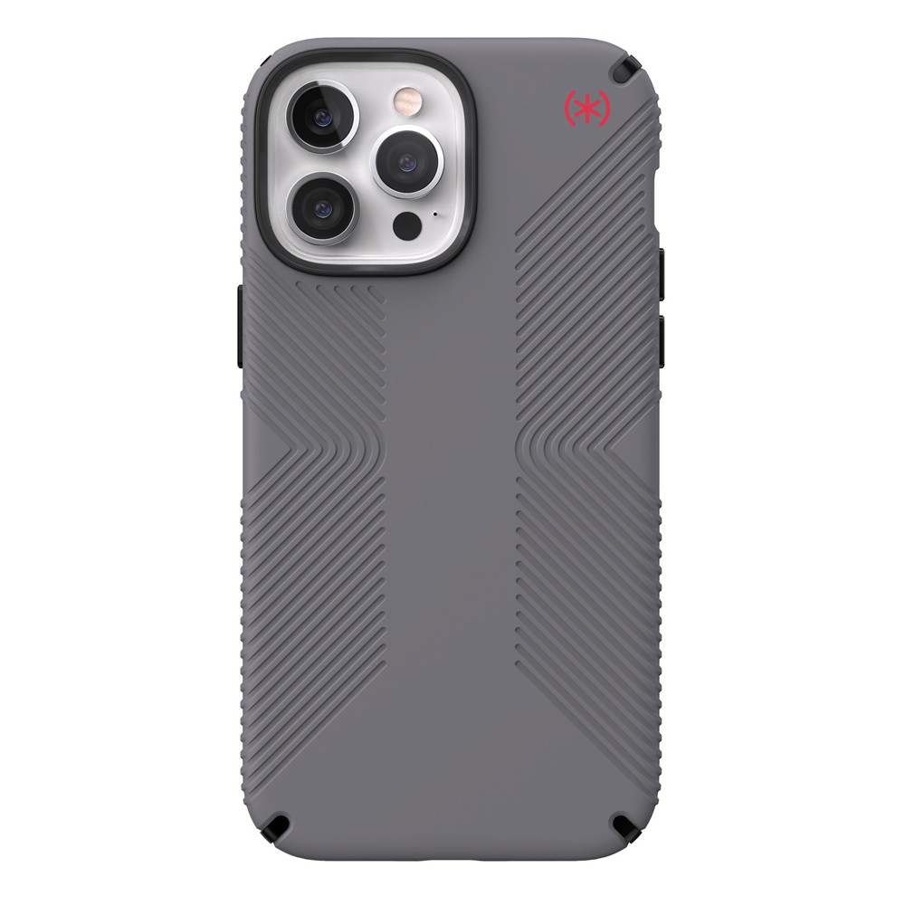 Speck スペック スマホケース 耐衝撃 Iphone13promax グレー 21 Presidio2 Grip Graphite Grey Black Bold Red ワイヤレス充電可 Magsafe対応 Softbank公式 Iphone スマートフォンアクセサリーオンラインショップ