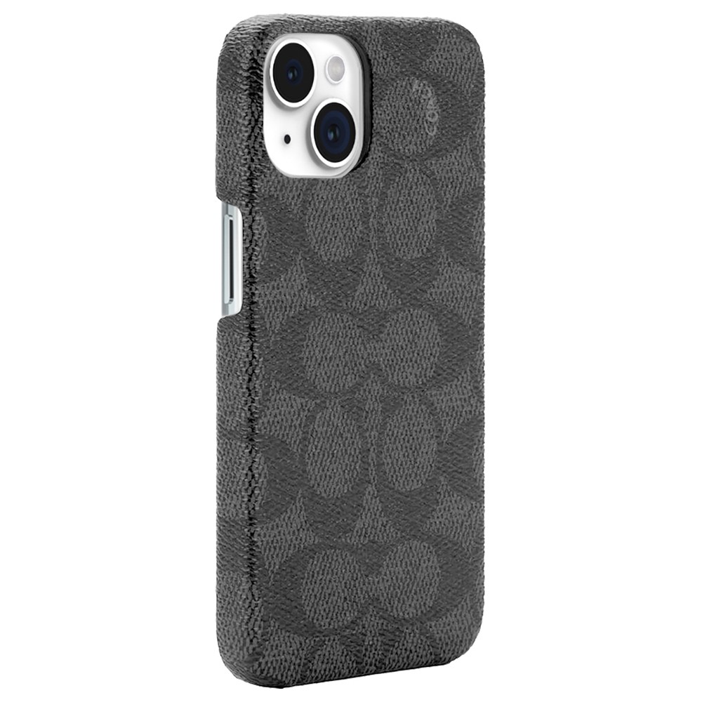 COACH コーチ iPhone 15 Coach Slim Wrap Case ケース - Signature C Charcoal |  スマート家電／IoTを進めるならトレテク公式通販サイト