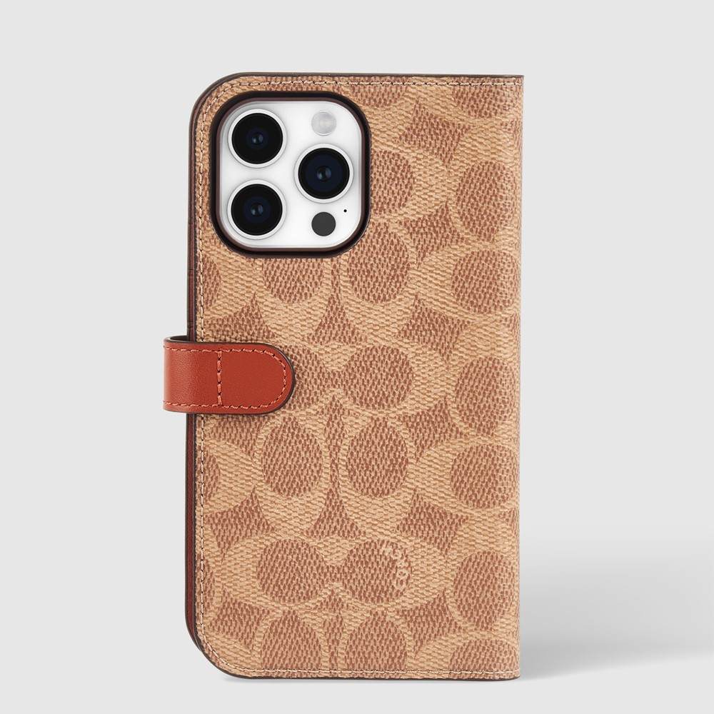 COACH コーチ iPhone 15 Pro Max Coach Folio Case ケース | 【公式