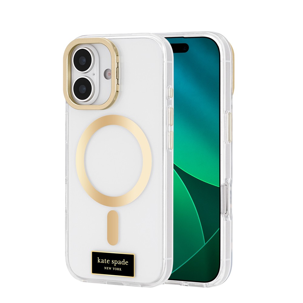 【予約商品】kate spade iPhone 17 ケース Protective - Icon Clear w/ Stand w/ MagSafe