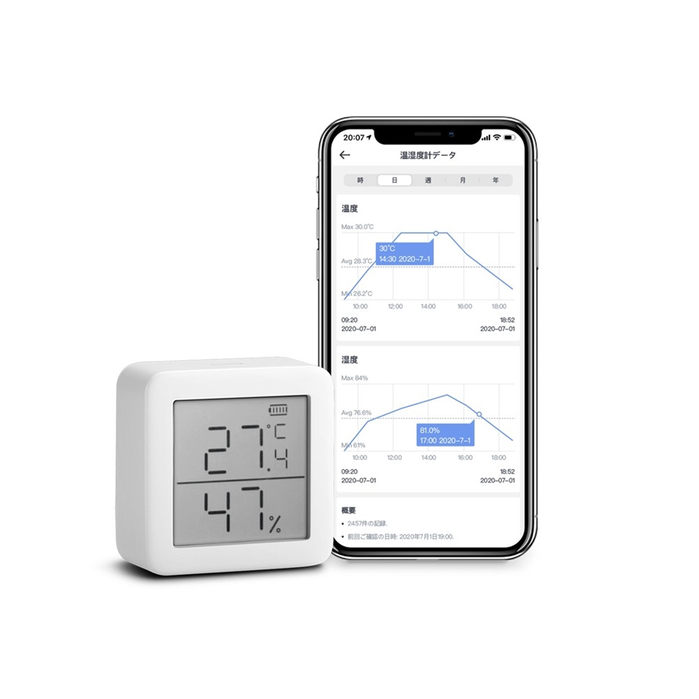 Switchbot スイッチボット 温湿度計 デジタル おしゃれ 温度計 湿度計 壁掛け 熱中症対策 小型 ベビー ベビー用品 ペット スタンド マグネット スマートハウス Iot Softbank公式 Iphone スマートフォンアクセサリーオンラインショップ