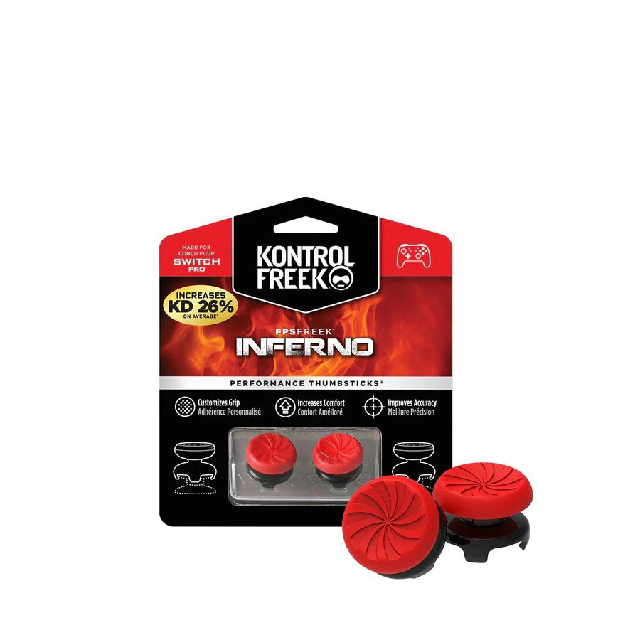 スティールシリーズ SteelSeries Kontrolfreek FPS Freek Inferno Nintendo Pro (4-Prong) 型番:2040-NP
