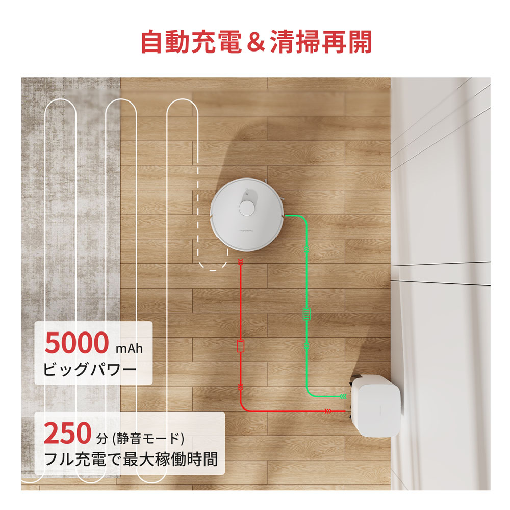 SwitchBot スイッチボット ロボット掃除機 S1 Plus W3011011 | 【公式