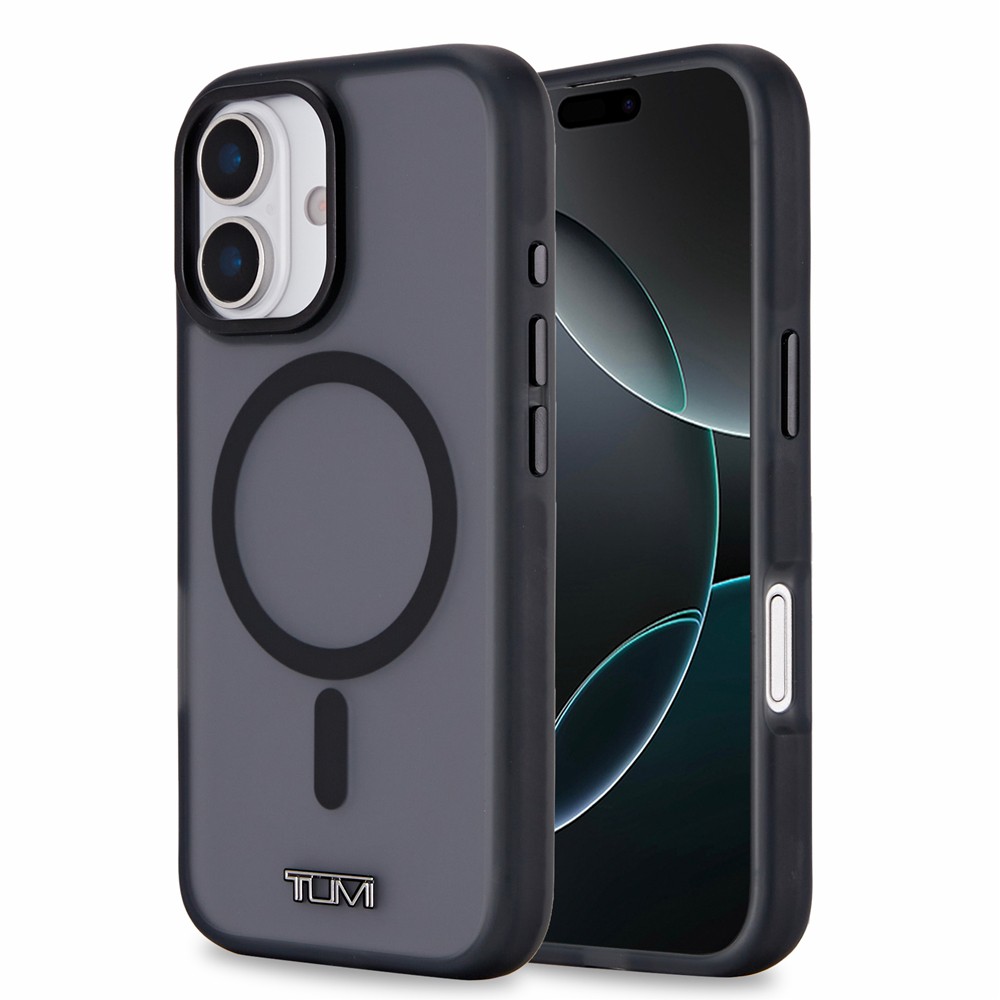 【予約商品】TUMI iPhone 17 TRANSPARENT FROSTED SHOCKPROOF CASE PC/TPU - BLACK