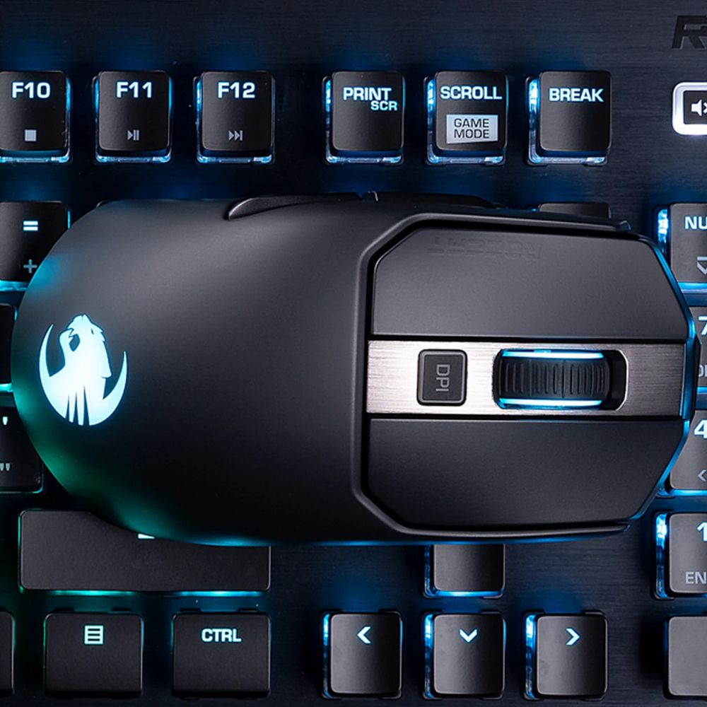 ROCCAT ロキャット Kain 200 ワイヤレス Titanクリック RGB ゲーミングマウス (光学式 Owl-Eye 16K サイドボタン  無線) ブラック (国内正規品) ROC-11-615-BK | SoftBank公式 iPhone/スマートフォンアクセサリーオンラインショップ