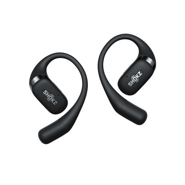 新品未開封】SHOKZ ワイヤレスイヤホン OPENFIT BLACKオープンイヤー型HPNFC対応 - ヘッドフォン/イヤフォン