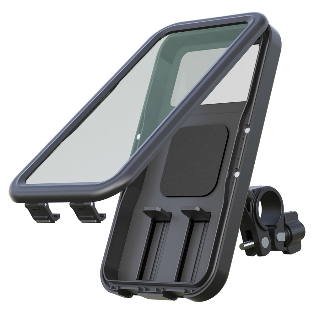 tama's 自転車用スマホホルダー 防水カバー付き IPX5対応 360度回転
