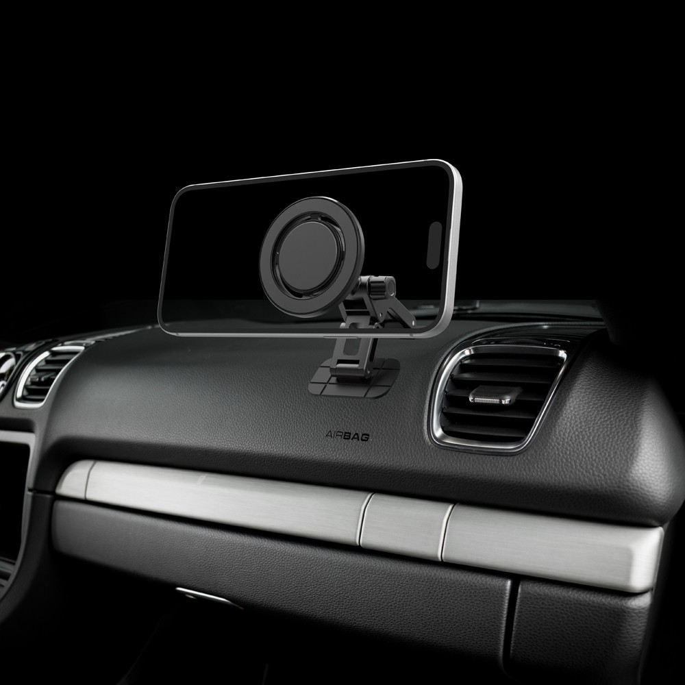 多摩電子工業 tama's MagSafe対応 車載用スマホスタンド シール固定