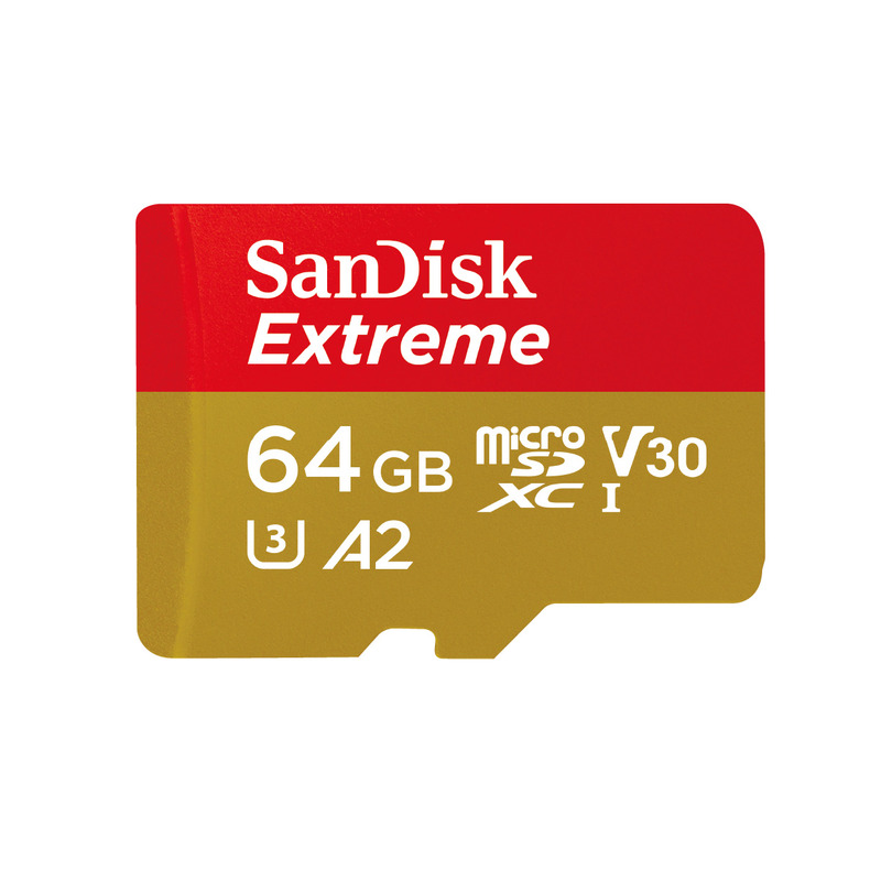 SanDisk サンディスク エクストリーム microSDXC UHS-Iカード 64GB