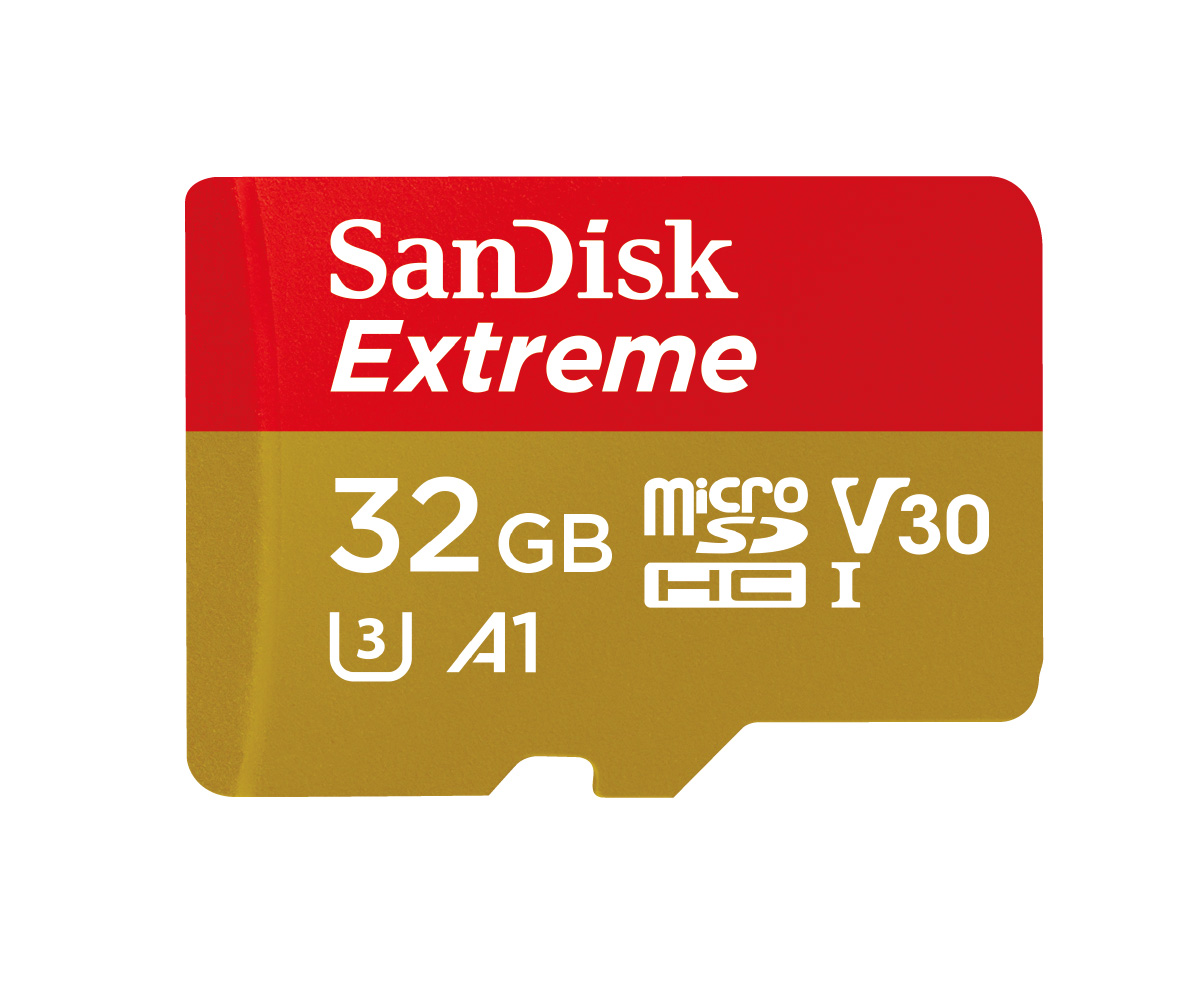 SanDisk サンディスク エクストリーム microSDHC UHS-Iカード 32GB