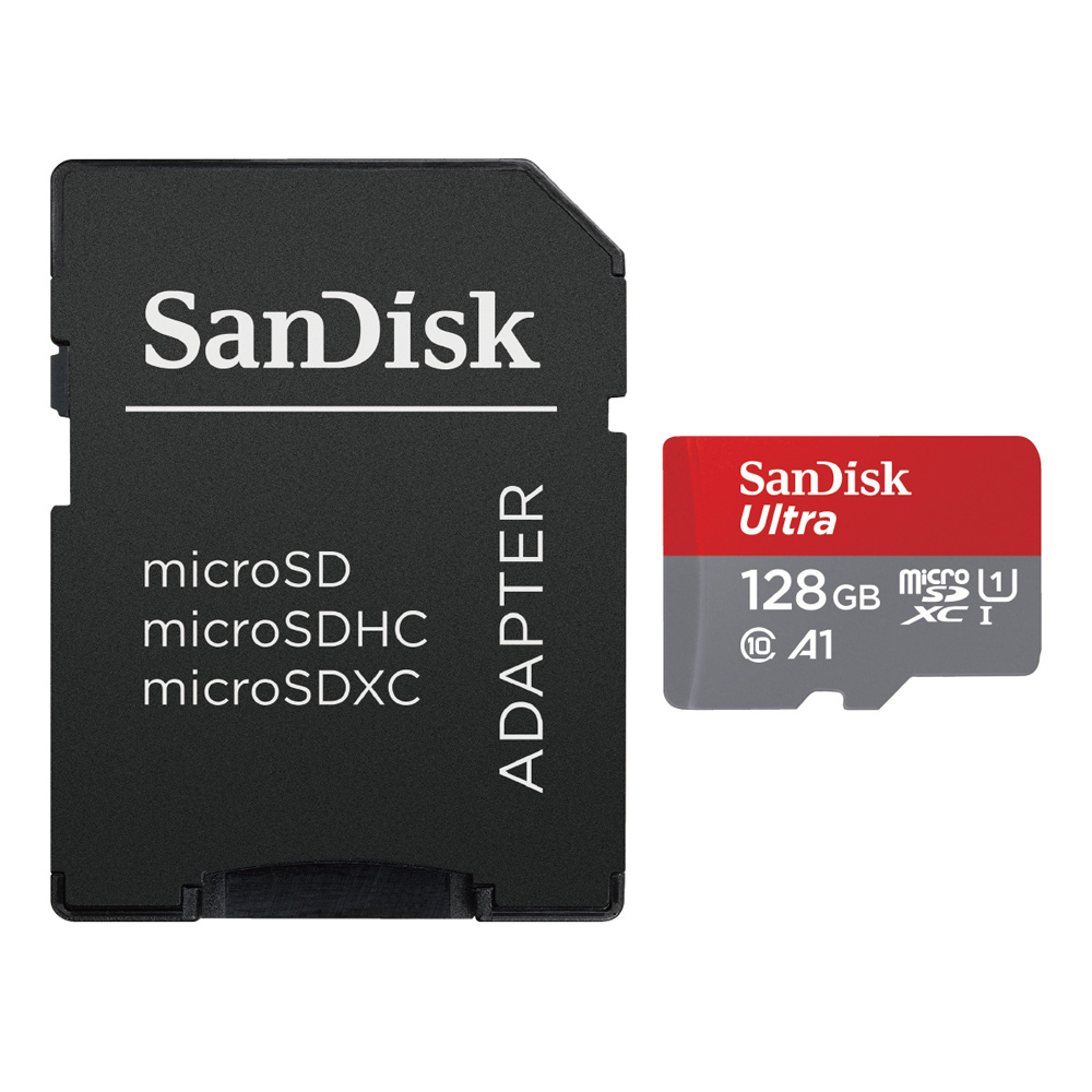 SanDisk Ultra microSDXCカード 128GB UHS-I 最大140MB/s SDSQUAB-128G-JN3MA