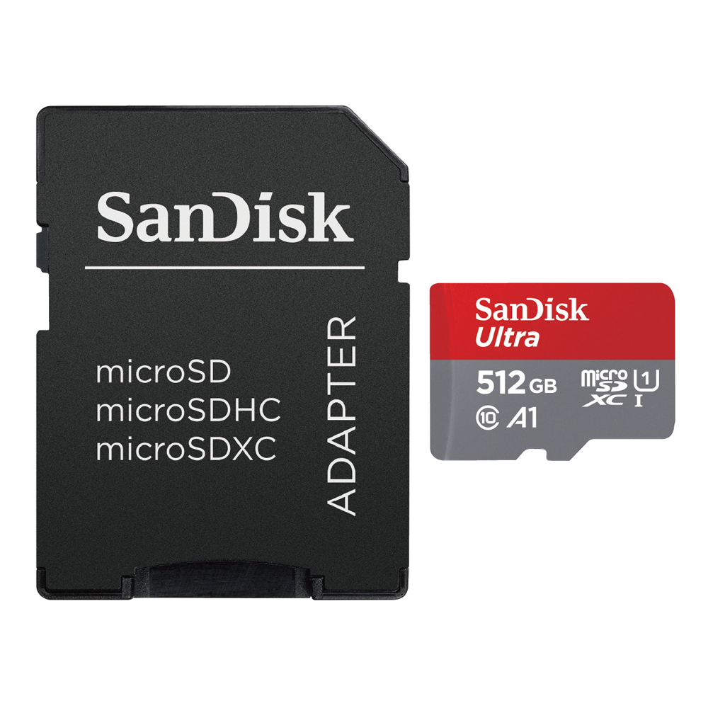 SanDisk Ultra microSDXCカード 512GB UHS-I 最大150MB/s SDSQUAC-512G-JN3MA