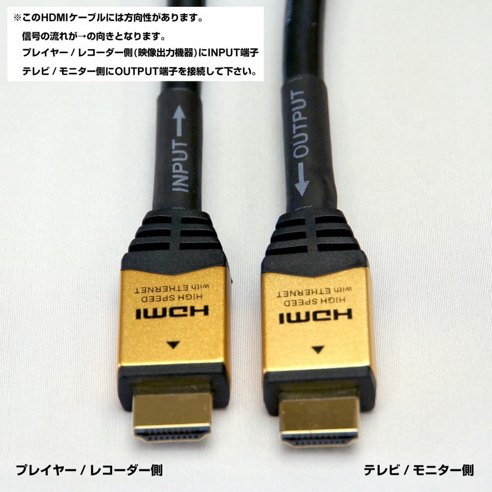 ホーリック イコライザー付き HDMIケーブル 30m ゴールド HDM300-595GD
