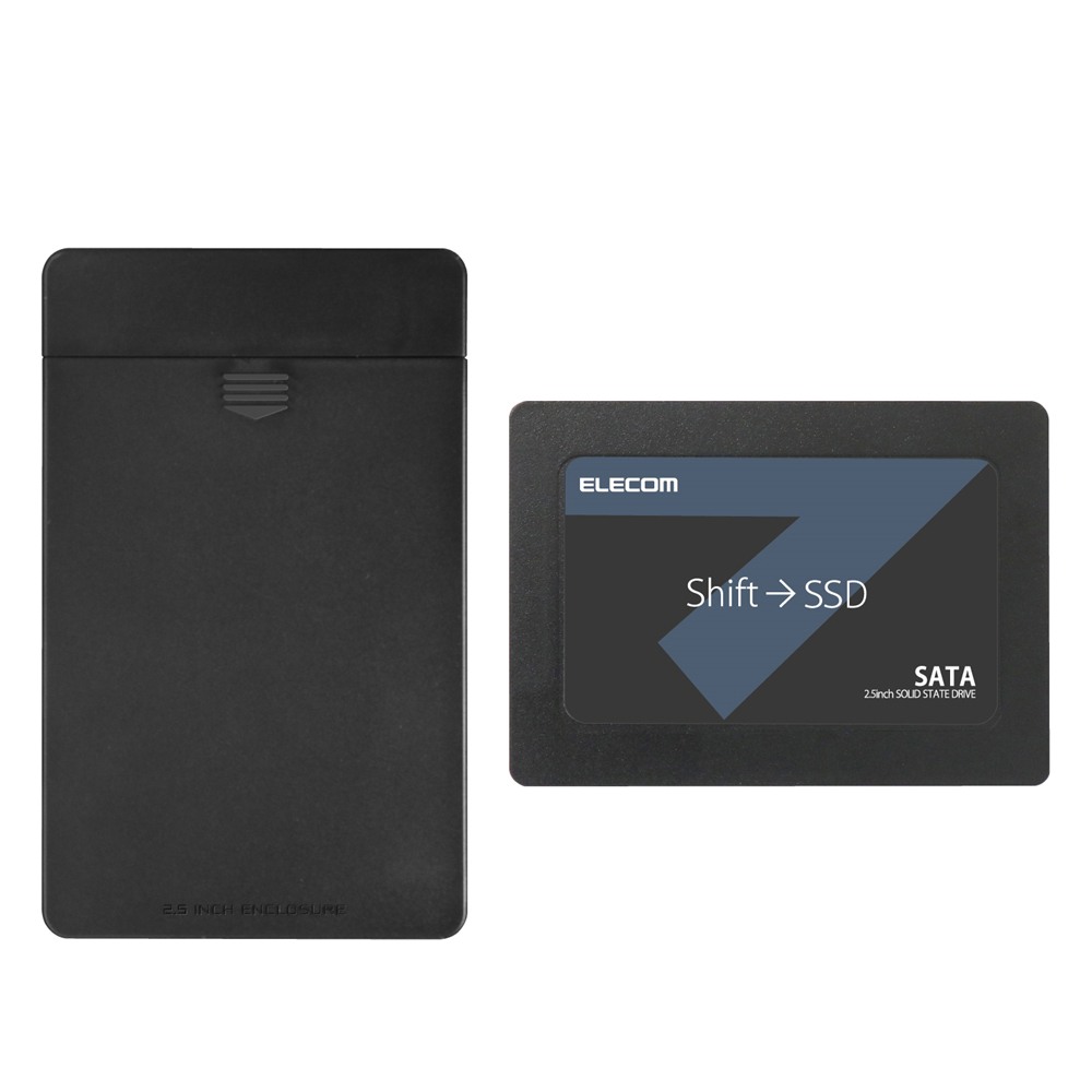 エレコム ELECOM 2.5インチ SerialATA接続内蔵SSD/240GB/セキュリティソフト付