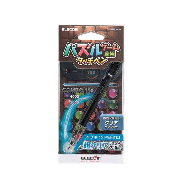 エレコム タッチペンスマホ タブレット用ディスクタイプパズルゲーム専用bk Softbank公式 Iphone スマートフォンアクセサリーオンラインショップ