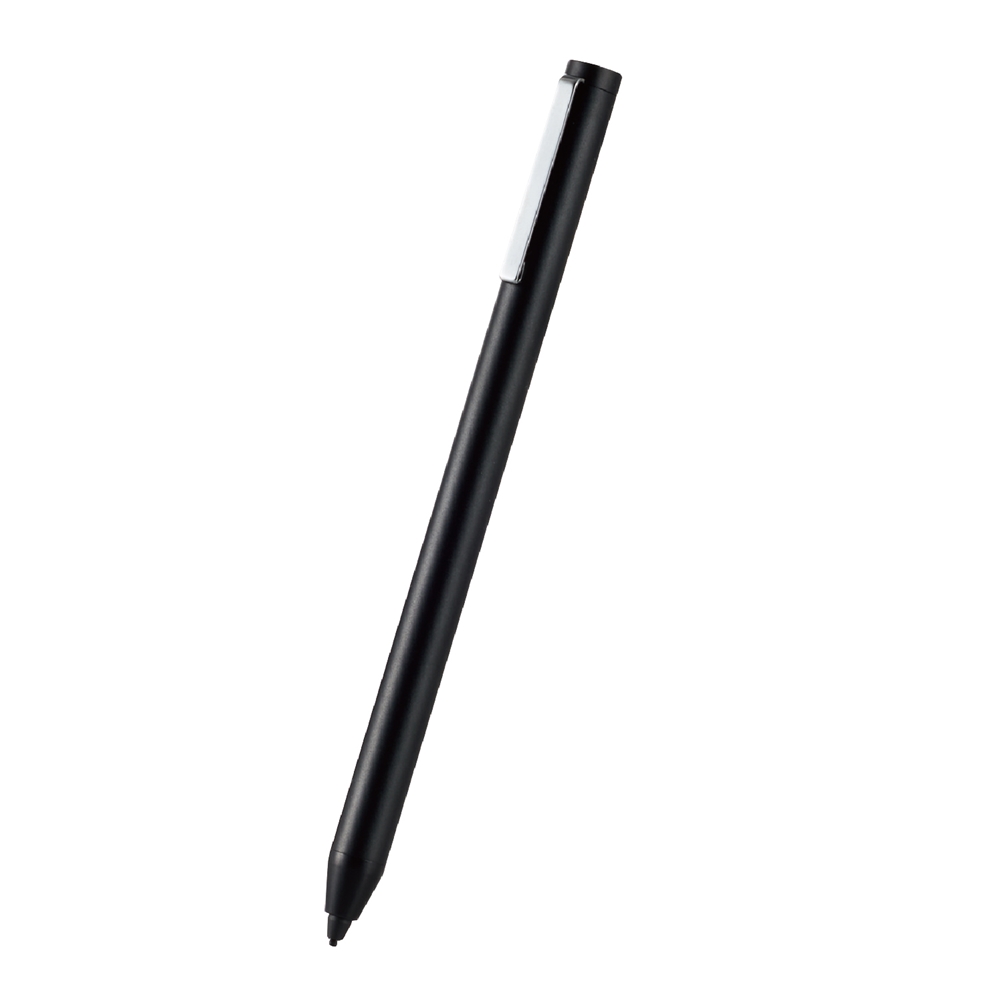 エレコム ELECOM タッチペン/スタイラス/リチウム充電式/汎用/ブラック
