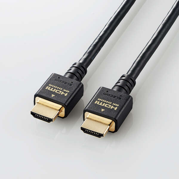 エレコム　HDMIケーブル　HDMI2.1　ウルトラハイスピード　2.0m　ブラック