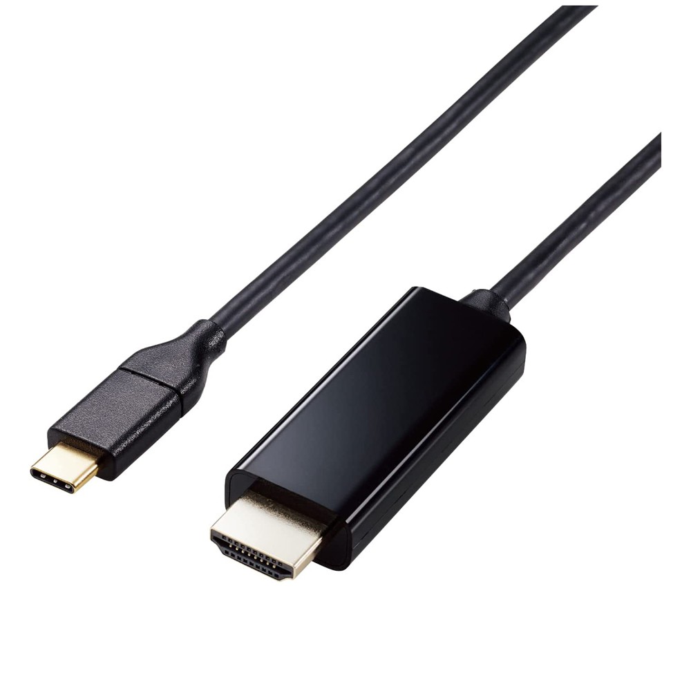 エレコム 変換ケーブル/USB Type-C-HDMI/ミラーリング対応/60Hz/1.0m